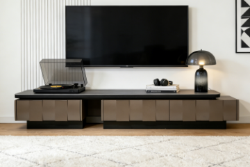 Picture of LUSTER 86.5"–102.5" 3-Drawer Extension TV Stand