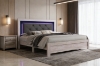Picture of DELIA Upholstery Bed Frame with LED Headboard - Eastern King Size