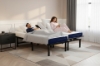 Picture of MOTIONFLEXI Electric Adjustable Bed Base with Memory Foam Mattress Set in Twin XL/Queen/Split Eastern King Size