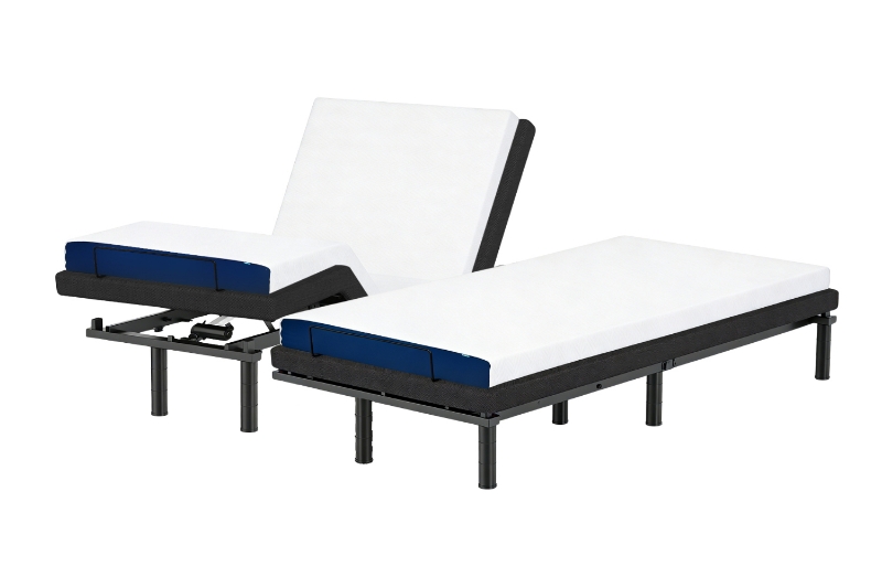 Picture of MOTIONFLEXI PRO Electric Adjustable Bed Base with Memory Foam Mattress Set - Split Eastern King Size