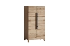 Picture of WALLACE Large Oak Wood  Multifunctional Storage Bar Cabinet