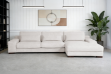 Picture of BROOK Feather Filled Chaise Facing Right Sectional Sofa