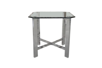 Picture of GLINT Tempered Glass Top Side Table
