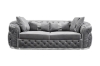 Picture of [FLOOR MODEL CLEARANCE] PIEDMONT Chesterfield Velvet 3 Seater Sofa 