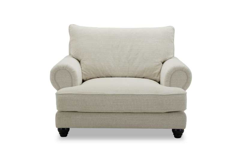 Picture of [FLOOR MODEL CLEARANCE] BALVINO Feather-Filled Fabric Armchair/Sofa Chair