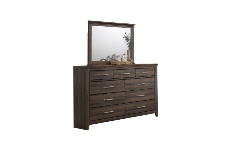 Picture of [FLOOR MODEL CLEARANCE] MORNINGTON 9-Drawer Dresser with Mirror