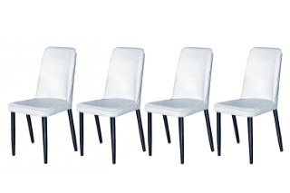 Picture of AINA Dining Chair (Cream White) - 4 Chairs