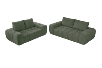Picture of FABIEN 3/2 Seater Fabric Compressed Sofa Range (Green)