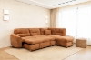 Picture of MIRELLA Sectional Sofa/Sofa Bed with Storage Ottoman - Chaise Facing Right