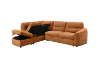 Picture of MIRELLA Sectional Sofa/Sofa Bed with Storage Ottoman - Chaise Facing Left