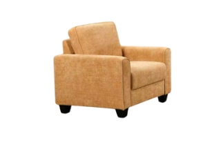 Picture of ANTONIA Fabric Sofa Range (Yellow) - 1 Seater (Armchair)