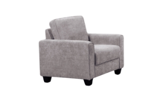Picture of ANTONIA Fabric Sofa Range (Grey) - 1 Seater (Armchair) 