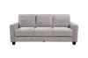 Picture of ANTONIA Fabric Sofa Range (Grey) - Armchair + Loveseat + Sofa Set