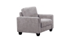 Picture of ANTONIA Fabric Sofa Range (Grey) - Armchair + Loveseat + Sofa Set