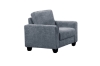 Picture of ANTONIA Fabric Sofa Range (Blue) - Armchair + Loveseat + Sofa Set