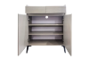 Picture of VALEN 31.5" 2-Door 2-Drawer Shoe Cabinet
