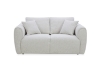 Picture of RIVANO 3/2 Seater Fabric Sofa Range (Off-White) - Loveseat
