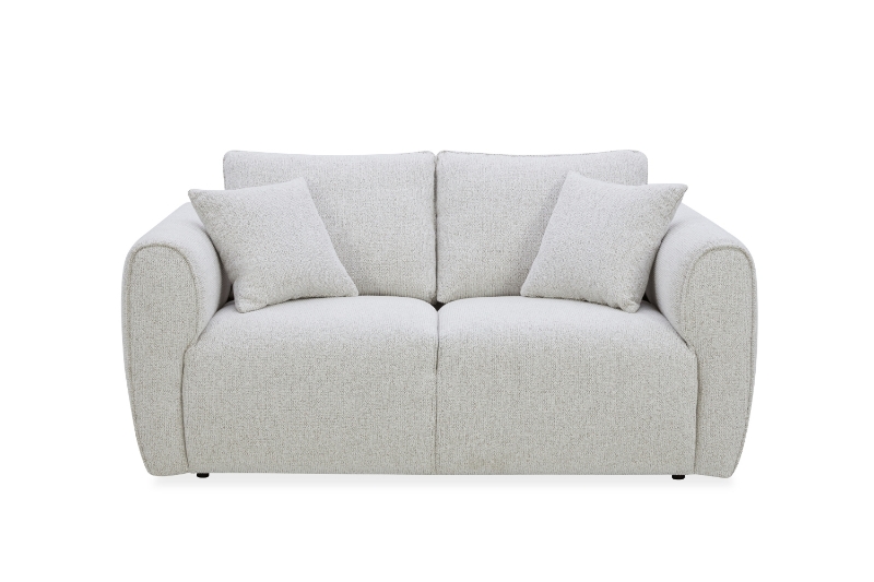 Picture of RIVANO 3/2 Seater Fabric Sofa Range (Off-White) - Loveseat