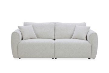 Picture of RIVANO 3/2 Seater Fabric Sofa Range (Off-White) - Sofa