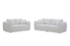 Picture of RIVANO 3/2 Seater Fabric Sofa Range (Off-White)