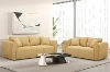 Picture of RIVANO 3/2 Seater Fabric Sofa Range (Yellow) - Loveseat +Sofa Set