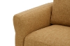 Picture of SPHERE 3/2 Seater Fabric Sofa Range (Brown) - Loveseat + Sofa Set
