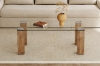 Picture of  BLAZE  47" Tempered Glass Top Coffee Table