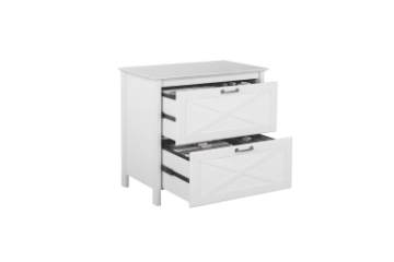 Picture of BALEN 2-Drawer File Cabinet (White) 