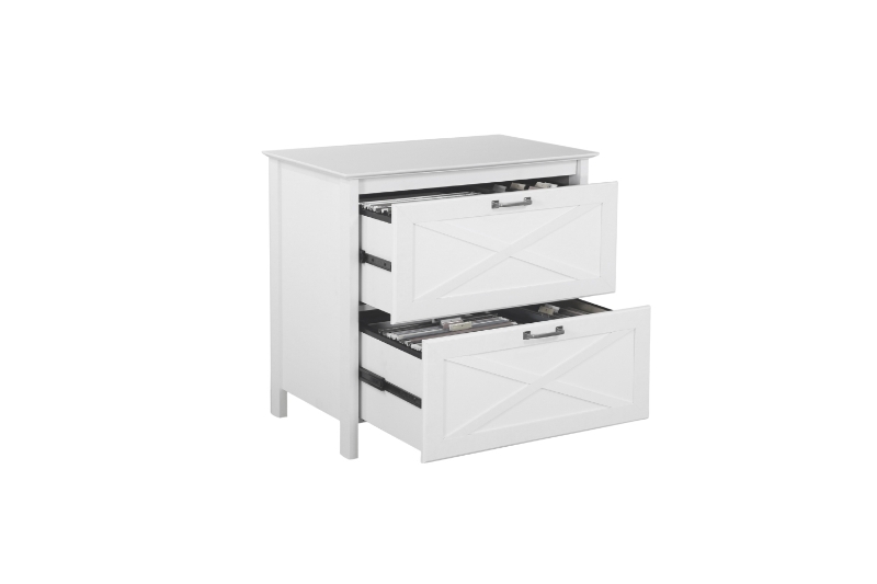 Picture of BALEN 2-Drawer File Cabinet (White) 