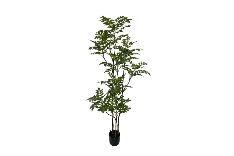 Picture of 353-009 Artificial Green Lacquered Wood Plant - H67"