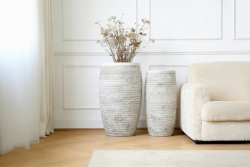 Picture of 352-005 Antique-style Garden Decoration Flower Pot Set