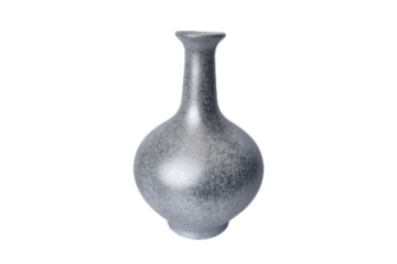Picture of 352-008 Silver Speckle Vase (7.5"x11.5")