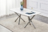 Picture of MANTIX 71" Tempered Glass Top Dining Table