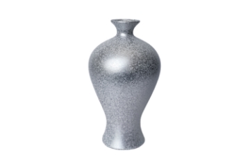 Picture of 352-010 Silver Speckle Vase (6"x11")