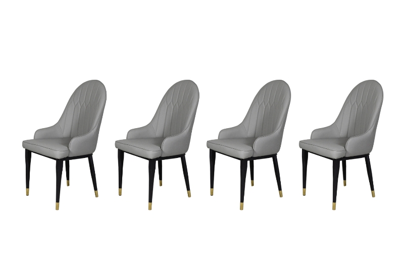Picture of MILDA Dining Chair (Dark Grey) - Set of 4