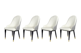 Picture of MILDA Dining Chair (Beige) - Set of 4 