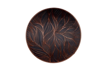 Picture of 371-005 Brown Seaweeds Placemat (Black)