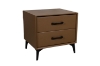 Picture of NORDICA 2-Drawer Nightstand (Brown)