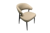 Picture of LORENZA Air Leather  Dining Chair (Light Brown) - 2 Chairs in 1 Carton