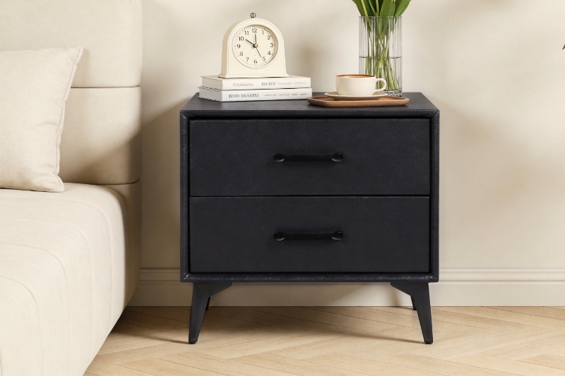 Picture of  NORDICA 2-Drawer Nightstand (Dark)