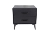 Picture of  NORDICA 2-Drawer Bedside Table (Dark)