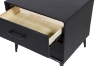 Picture of  NORDICA 2-Drawer Bedside Table (Dark)