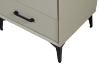 Picture of NORDICA 2-Drawer Bedside Table (Light Grey)