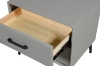 Picture of NORDICA 2-Drawer Nightstand (Dark Grey)