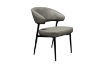 Picture of LORENZA Air Leather  Dining Chair (Light Grey) 