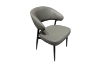 Picture of LORENZA Air Leather  Dining Chair (Light Grey) 