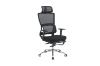 Picture of RIN Height Adjustable Mesh Office Chair with Hard Footrest