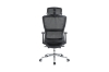 Picture of RIN Height Adjustable Mesh Office Chair with Hard Footrest