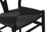 Picture of WISHBONE Solid Wood Y Replica Chair (Black)