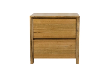 Picture of BRITTON 2-Drawer Australian Marri Hardwood Nightstand